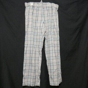 Plaid Flannel Lounge Pants | Front Button Detail | Stretchy Waistband | Unisex